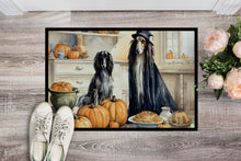 Load image into Gallery viewer, Afghan Hound Fall Kitchen Pumpkins Doormat - 24x36 Decorative Floor Mat – Indoor/Outdoor Rug with Artistic Flair