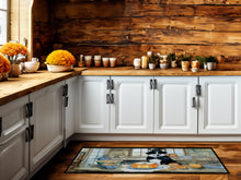 Load image into Gallery viewer, Akita Fall Kitchen Pumpkins Runner Mat 28x58