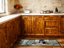 Load image into Gallery viewer, Akita Fall Kitchen Pumpkins Runner Mat 28x58