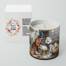 Load image into Gallery viewer, American Eskimo Fall Kitchen Pumpkins Decorative Soy Candle