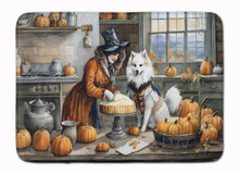 Load image into Gallery viewer, American Eskimo Fall Kitchen Pumpkins Memory Foam Kitchen Mat