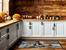 Load image into Gallery viewer, Pit Bull Terrier Fall Kitchen Pumpkins Runner Mat 28x58