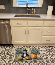 Load image into Gallery viewer, Pit Bull Terrier Fall Kitchen Pumpkins Memory Foam Kitchen Mat