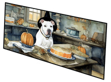 Load image into Gallery viewer, Pit Bull Terrier Fall Kitchen Pumpkins Runner Mat 28x58