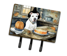 Load image into Gallery viewer, Pit Bull Terrier Fall Kitchen Pumpkins Leash or Key Holder