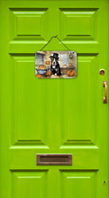 Load image into Gallery viewer, Pit Bull Terrier Fall Kitchen Pumpkins Wall or Door Hanging Prints