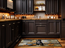 Load image into Gallery viewer, Pit Bull Terrier Fall Kitchen Pumpkins Runner Mat 28x58