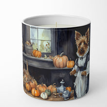 Load image into Gallery viewer, Australian Terrier Fall Kitchen Pumpkins Decorative Soy Candle