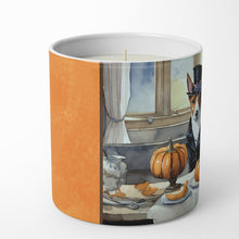 Load image into Gallery viewer, Basenji Fall Kitchen Pumpkins Decorative Soy Candle