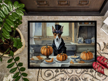 Load image into Gallery viewer, Basenji Fall Kitchen Pumpkins Doormat - 24x36 Decorative Floor Mat – Indoor/Outdoor Rug with Artistic Flair