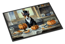 Load image into Gallery viewer, Basenji Fall Kitchen Pumpkins Doormat - 24x36 Decorative Floor Mat – Indoor/Outdoor Rug with Artistic Flair