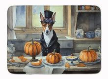 Load image into Gallery viewer, Basenji Fall Kitchen Pumpkins Memory Foam Kitchen Mat