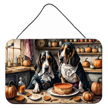 Load image into Gallery viewer, Basset Hound Fall Kitchen Pumpkins Wall or Door Hanging Prints