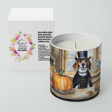 Load image into Gallery viewer, Beagle Fall Kitchen Pumpkins Decorative Soy Candle