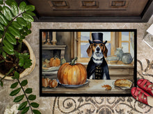 Load image into Gallery viewer, Beagle Fall Kitchen Pumpkins Doormat - 24x36 Decorative Floor Mat – Indoor/Outdoor Rug with Artistic Flair