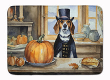 Load image into Gallery viewer, Beagle Fall Kitchen Pumpkins Memory Foam Kitchen Mat
