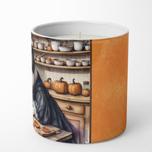 Load image into Gallery viewer, Bearded Collie Fall Kitchen Pumpkins Decorative Soy Candle
