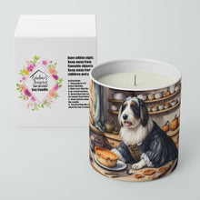 Load image into Gallery viewer, Bearded Collie Fall Kitchen Pumpkins Decorative Soy Candle
