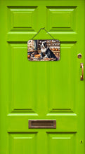 Load image into Gallery viewer, Bearded Collie Fall Kitchen Pumpkins Wall or Door Hanging Prints