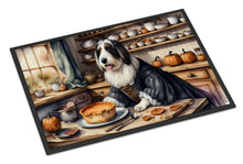 Load image into Gallery viewer, Bearded Collie Fall Kitchen Pumpkins Doormat - 24x36 Decorative Floor Mat – Indoor/Outdoor Rug with Artistic Flair