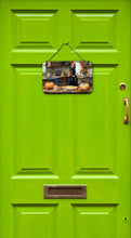 Load image into Gallery viewer, Belgian Malinois Fall Kitchen Pumpkins Wall or Door Hanging Prints