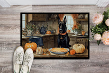 Load image into Gallery viewer, Belgian Malinois Fall Kitchen Pumpkins Doormat -  18x27 Decorative Floor Mat – Indoor/Outdoor Rug