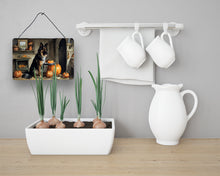 Load image into Gallery viewer, Belgian Tervuren Fall Kitchen Pumpkins Wall or Door Hanging Prints