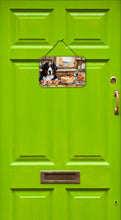 Load image into Gallery viewer, Bernese Mountain Dog Fall Kitchen Pumpkins Wall or Door Hanging Prints