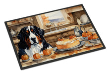 Load image into Gallery viewer, Bernese Mountain Dog Fall Kitchen Pumpkins Doormat -  18x27 Decorative Floor Mat – Indoor/Outdoor Rug