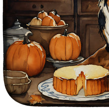 Load image into Gallery viewer, Bernese Mountain Dog Fall Kitchen Pumpkins Dish Drying Mat