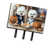 Load image into Gallery viewer, Bichon Frise Fall Kitchen Pumpkins Leash or Key Holder