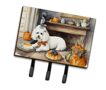 Load image into Gallery viewer, Bichon Frise Fall Kitchen Pumpkins Leash or Key Holder