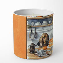 Load image into Gallery viewer, Bloodhound Fall Kitchen Pumpkins Decorative Soy Candle