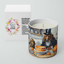 Load image into Gallery viewer, Bloodhound Fall Kitchen Pumpkins Decorative Soy Candle