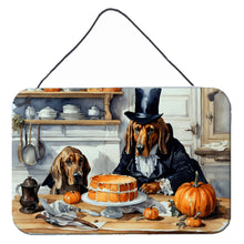 Load image into Gallery viewer, Bloodhound Fall Kitchen Pumpkins Wall or Door Hanging Prints