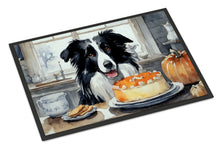 Load image into Gallery viewer, Border Collie Fall Kitchen Pumpkins Doormat - 24x36 Decorative Floor Mat – Indoor/Outdoor Rug with Artistic Flair