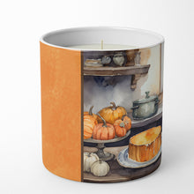 Load image into Gallery viewer, Border Terrier Fall Kitchen Pumpkins Decorative Soy Candle