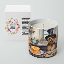 Load image into Gallery viewer, Border Terrier Fall Kitchen Pumpkins Decorative Soy Candle