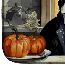 Load image into Gallery viewer, Boston Terrier Fall Kitchen Pumpkins Dish Drying Mat