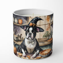 Load image into Gallery viewer, Boston Terrier Fall Kitchen Pumpkins Decorative Soy Candle