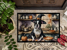 Load image into Gallery viewer, Boston Terrier Fall Kitchen Pumpkins Doormat -  18x27 Decorative Floor Mat – Indoor/Outdoor Rug