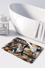 Load image into Gallery viewer, Boston Terrier Fall Kitchen Pumpkins Memory Foam Kitchen Mat