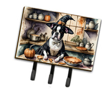 Load image into Gallery viewer, Boston Terrier Fall Kitchen Pumpkins Leash or Key Holder