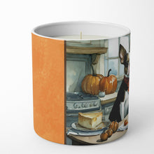 Load image into Gallery viewer, Boston Terrier Fall Kitchen Pumpkins Decorative Soy Candle