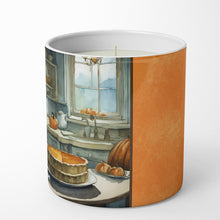 Load image into Gallery viewer, Boston Terrier Fall Kitchen Pumpkins Decorative Soy Candle