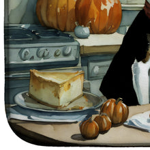 Load image into Gallery viewer, Boston Terrier Fall Kitchen Pumpkins Dish Drying Mat