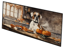 Load image into Gallery viewer, Boxer Fall Kitchen Pumpkins Runner Mat 28x58