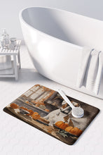 Load image into Gallery viewer, Boxer Fall Kitchen Pumpkins Memory Foam Kitchen Mat