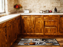 Load image into Gallery viewer, Boxer Fall Kitchen Pumpkins Runner Mat 28x58
