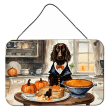 Load image into Gallery viewer, Boykin Spaniel Fall Kitchen Pumpkins Wall or Door Hanging Prints